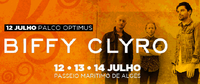Biffy Clyro no Optimus Alive // 14 Julho