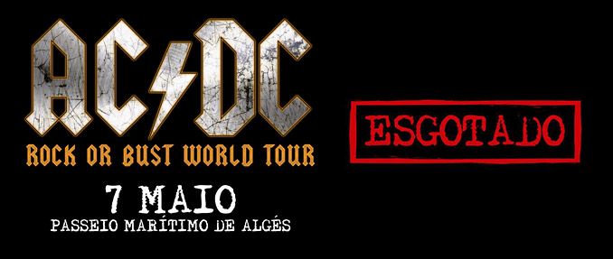 AC/DC esgotam o concerto no Passeio Marítimo de Algés