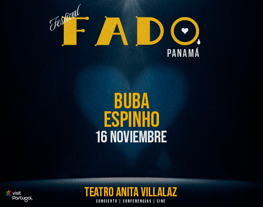 FESTIVAL FADO PANAMÁ – BUBA ESPINHO