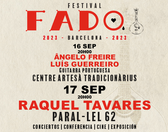 FESTIVAL FADO BARCELONA – RAQUEL TAVARES