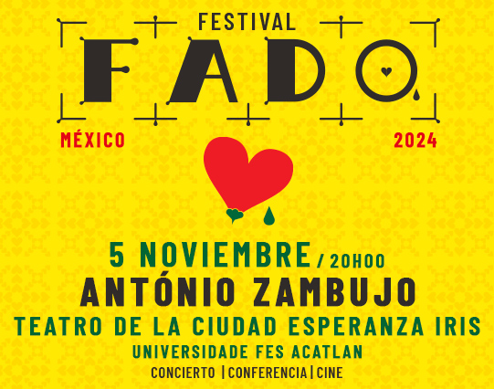 FESTIVAL FADO MÉXICO – ANTÓNIO ZAMBUJO