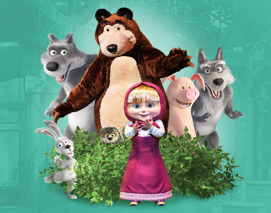 MASHA E O URSO: MISSÃO NO CIRCO