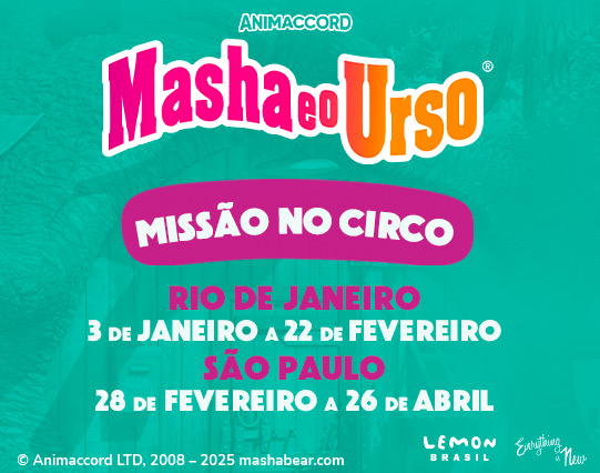 MASHA E O URSO: MISSÃO NO CIRCO