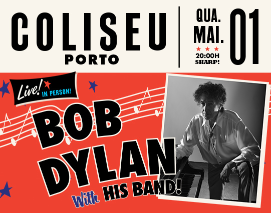 Bob Dylan – Pacotes VIP