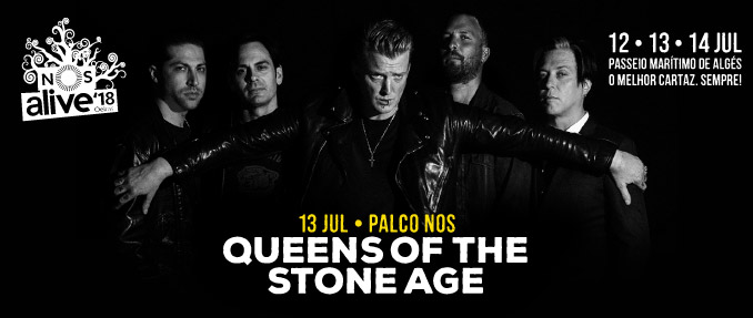 Queens Of The Stone Age confirmados no NOS Alive’18 dia 13 de Julho